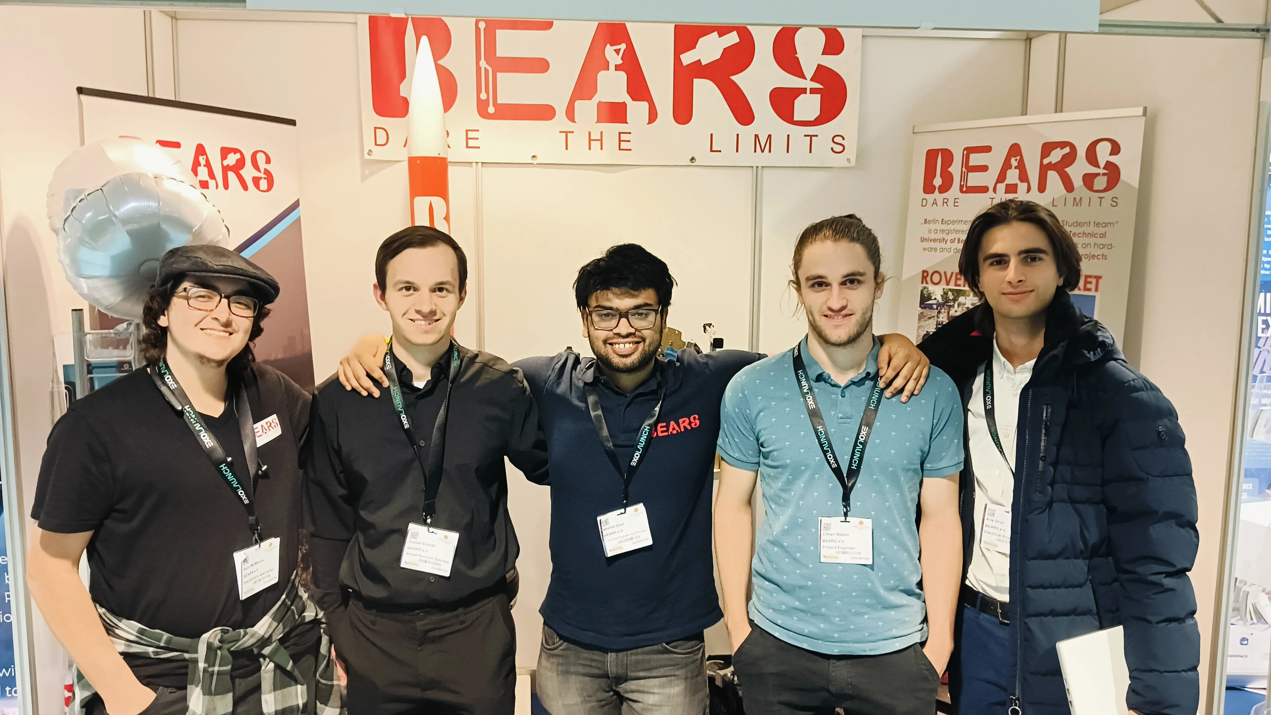 Our team at SpaceTech Expo 2025